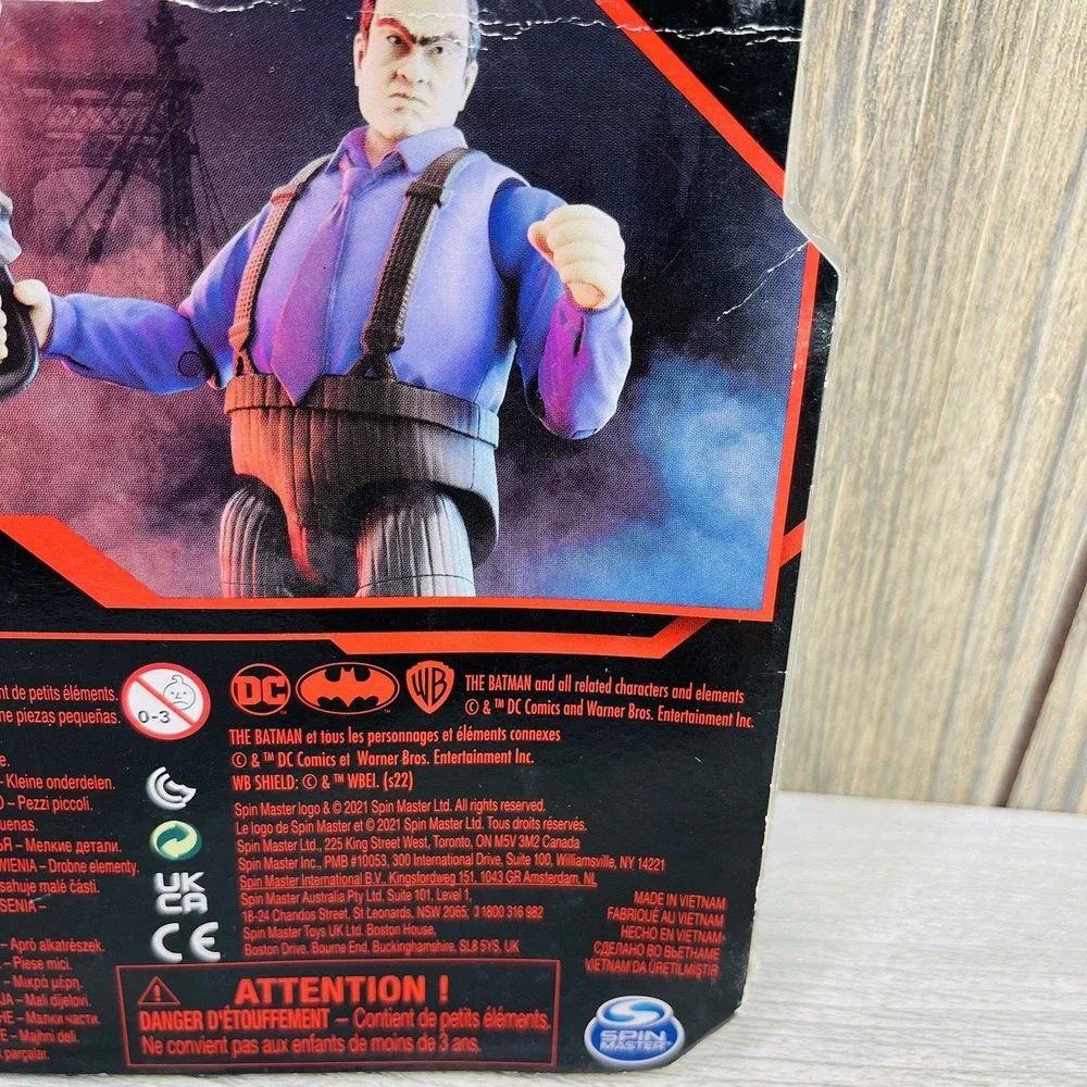 The Batman DC Penguin Spin Master Action Figure New In Package